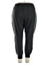 Zac & Rachel Solid Black Track Pants Size 2X - photo 2