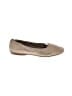 Clarks Metallic Tan Flats Size 9 1/2 - photo 1
