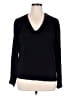 Versace Collection Black Long Sleeve Top Size EU 46 / US 16 - photo 1