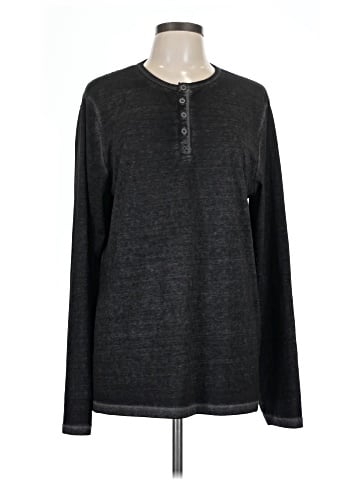 Joe's Jeans Long Sleeve Henley (view 1)