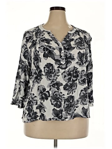 Fun2Fun 3/4 Sleeve Blouse (view 1)