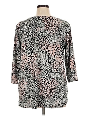 Cuddl Duds 3/4 Sleeve T-Shirt (view 2)