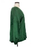 HARARI 100% Silk Green Long Sleeve Silk Top Size 1X - photo 4