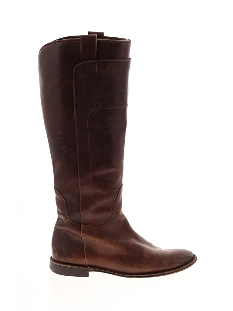 Pre-owned Frye Boots In Brown