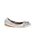 Assorted Brands Silver Flats Size EU 40 - photo 1