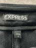 Express 100% Polyester Metallic Black Shorts Size 2 - photo 3