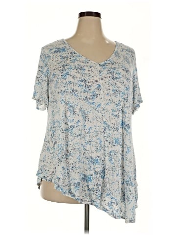 Joan Vass New York Short Sleeve Blouse (view 1)