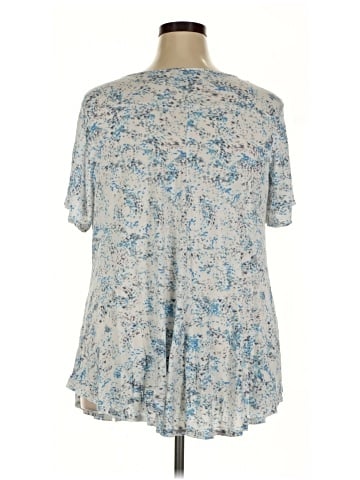 Joan Vass New York Short Sleeve Blouse (view 2)