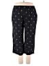 Croft & Barrow Argyle Black Casual Pants Size 18 - photo 1
