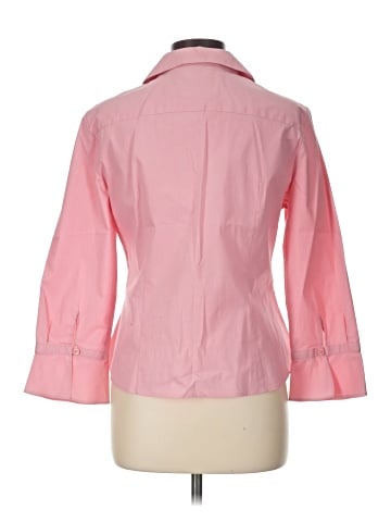 Casual Corner Annex 3/4 Sleeve Button-Down Shirt (view 2)