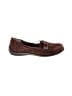 Naturalizer 100% Leather Brown Flats Size 7 - photo 1