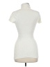 Cache Ivory Turtleneck Sweater Size M - photo 2