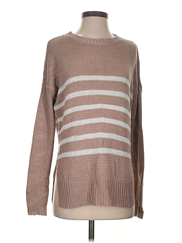 Pre-owned Alya Pullover Sweater In Brown