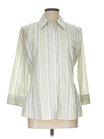 Merona 3/4 Sleeve Button-Down Shirt (view 1)