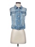 Assorted Brands Blue Denim Vest Size S - photo 1