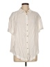 Torrid 100% Rayon Ivory Short Sleeve Blouse Size Med Plus (00) - photo 1