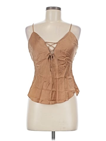 Newport News Sleeveless Silk Top (view 1)