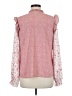 Rachel Parcell 100% Polyester Pink Long Sleeve Blouse Size M - photo 2