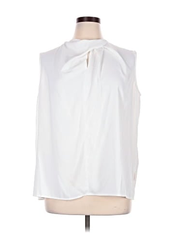 MING WANG Sleeveless Blouse (view 1)
