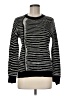 A.L.C. 100% Wool Stripes Black Wool Pullover Sweater Size M - photo 1
