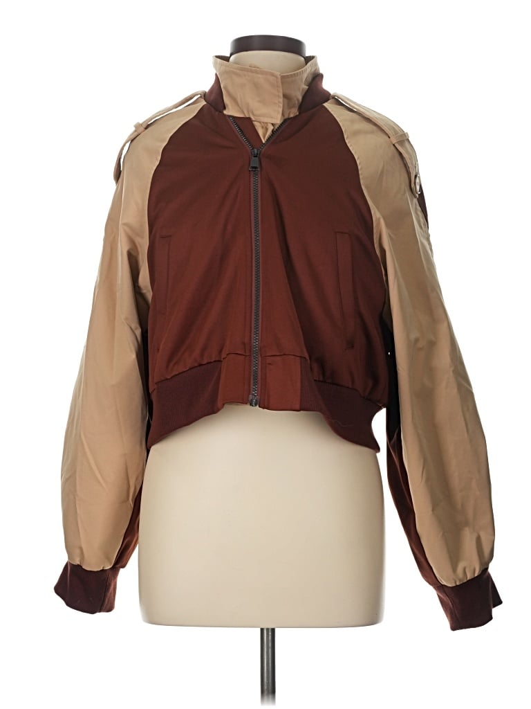 Pre-owned Pilcro Jacket In Brown