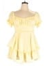 Francesca's 100% Polyester Yellow Romper Size XL - photo 1
