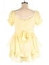 Francesca's 100% Polyester Yellow Romper Size XL - photo 2