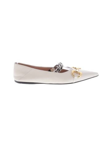 Gucci Leather Horsebit Flats (view 1)