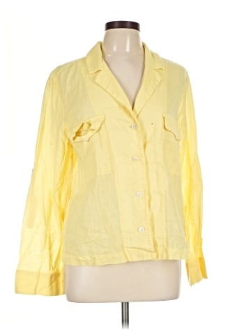 J.Crew 3/4 Sleeve Button-Down Shirt (view 1)