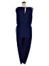 Tiana B. 100% Polyester Color Block Blue Jumpsuit Size 1X - photo 2