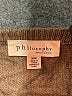 Philosophy Republic Clothing Brown Pullover Sweater Size M - photo 7