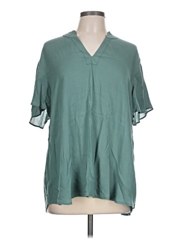 Coldwater Creek Short Sleeve Blouse (view 1)