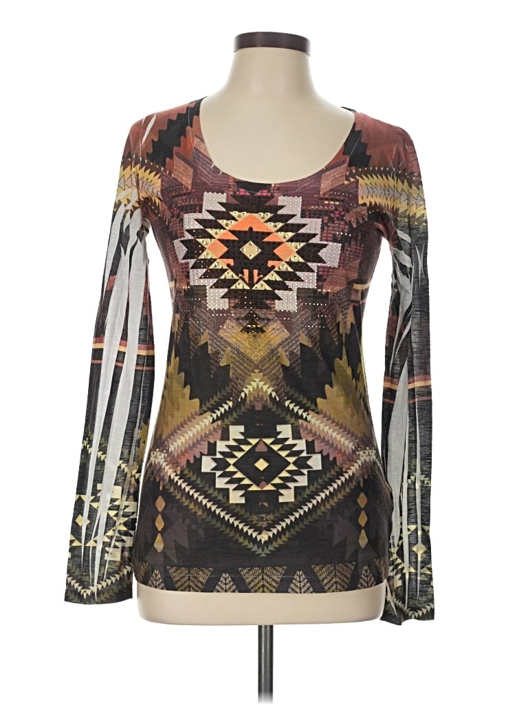 Pre-owned Daytrip Long Sleeve T-shirt In Brown
