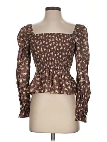 Dizzy Lizzy Long Sleeve Blouse (view 1)