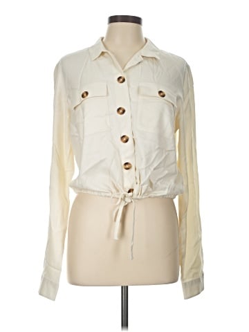 Guess Long Sleeve Blouse (view 1)