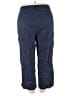 NYDJ Solid Blue Casual Pants Size 22 - photo 2