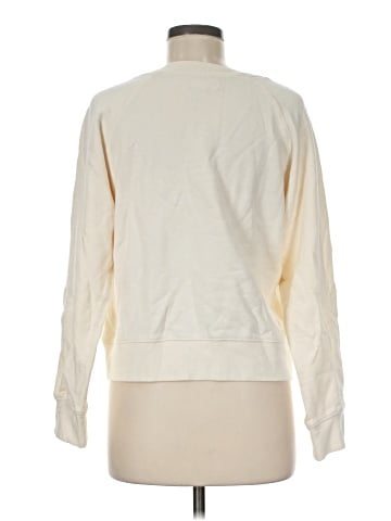 Madewell Tahitian Souvenir Graphic (Re)sourced Cotton Crop Sweatshirt (view 2)