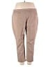 Croft & Barrow Solid Tan Active Pants Size 24WR - photo 1