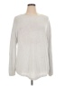 Talbots Outlet Metallic Silver Pullover Sweater Size XL - photo 1