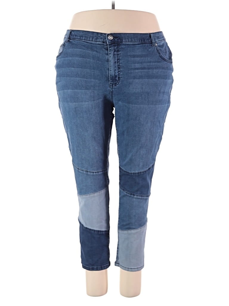 Pre-owned Catherines Jeans In Blue