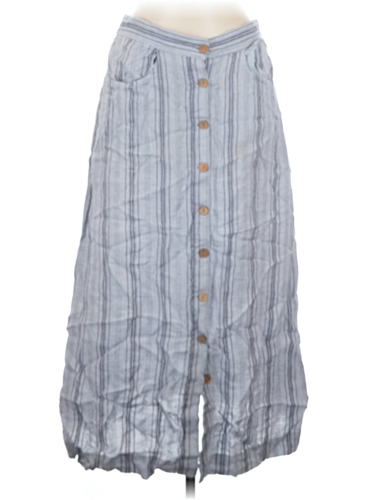 Pre-owned Faherty Casual Skirt In Gray