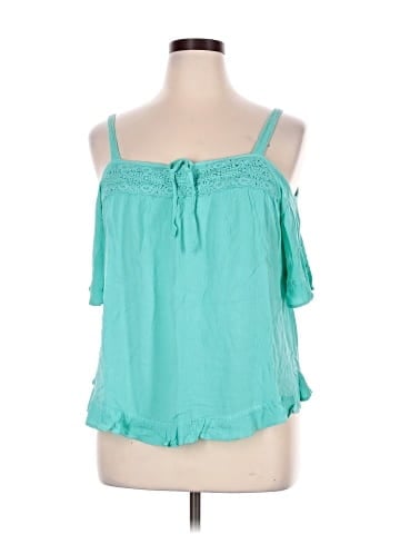 Eyeshadow Sleeveless Blouse (view 1)
