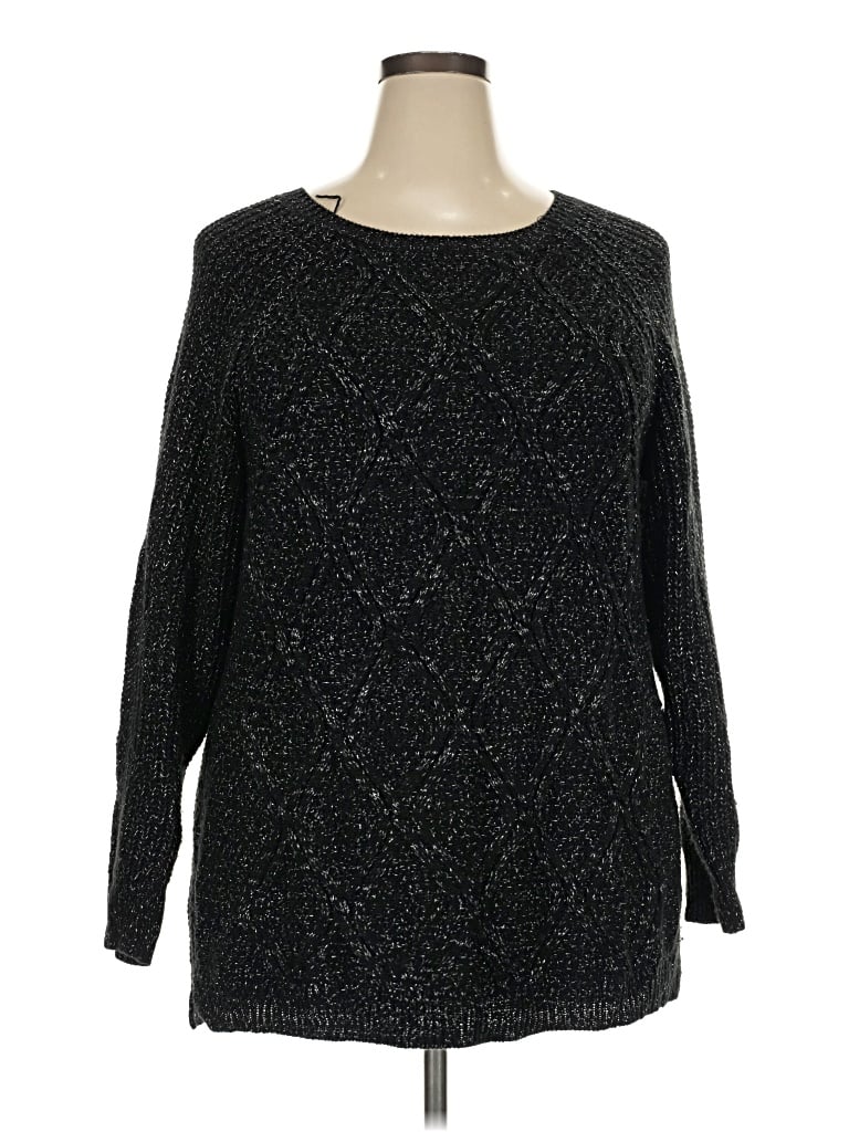 Pre-owned Studio Works Pullover Sweater In Black