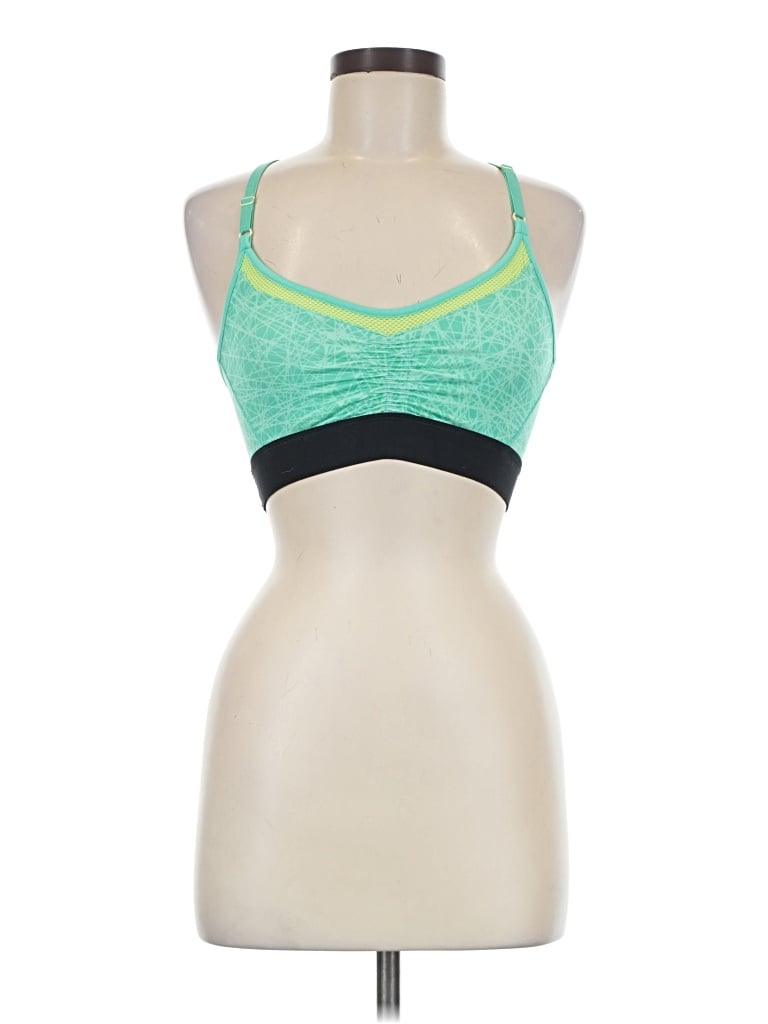 Pre-owned Hurley Sports Bra In Green