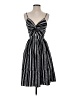 Unbranded Stripes Black Casual Dress Size S - photo 1