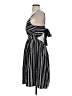 Unbranded Stripes Black Casual Dress Size S - photo 5