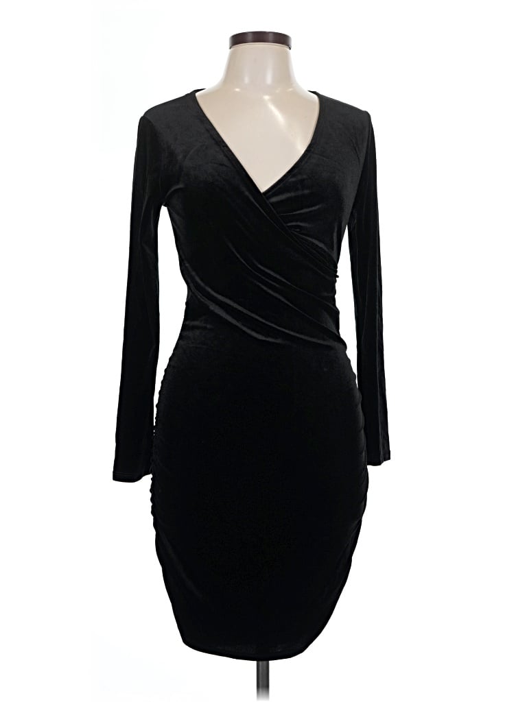 Pre-owned Ambiance Cocktail Dress In Black