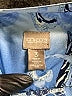 Chico's 100% Polyester Paisley Blue 3/4 Sleeve Blouse Size XL (3) - photo 7
