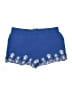 Ann Taylor LOFT 100% Polyester Tropical Blue Shorts Size M - photo 2