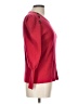 Karl Lagerfeld Paris Solid Black Red Pullover Sweater Size L - photo 4